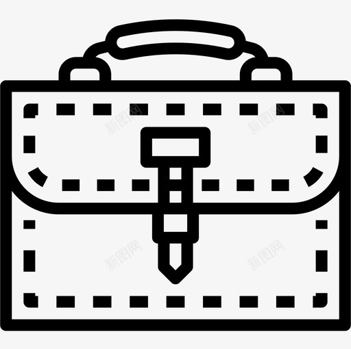 公文包商务294直系图标svg_新图网 https://ixintu.com 公文包 商务294 直系
