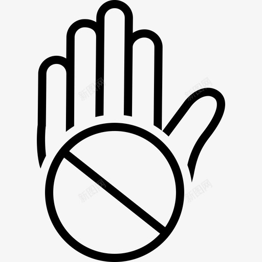 反对惊厥例外图标svg_新图网 https://ixintu.com 例外 反对 惊厥 排斥 诋毁
