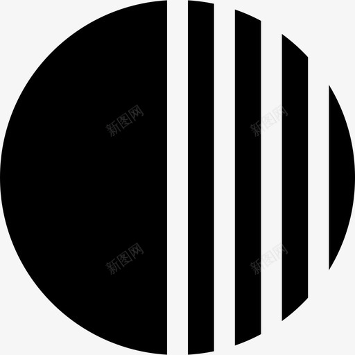 对比黑色彩色图标svg_新图网 https://ixintu.com 对比 彩色 白色 网络填充 黑色