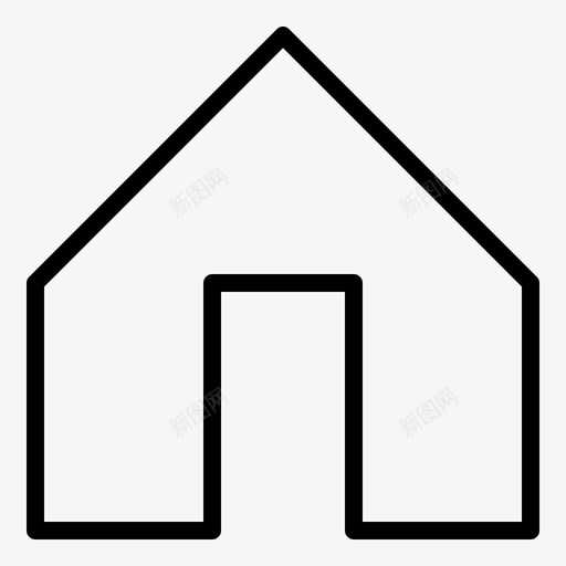 家庭应用手机图标svg_新图网 https://ixintu.com 家庭 应用 手机 智能