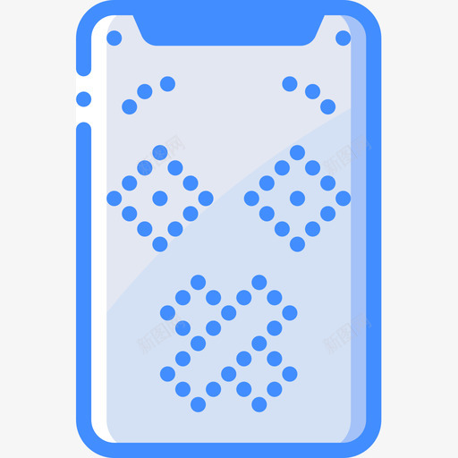 秘密莫比肯4号蓝色图标svg_新图网 https://ixintu.com 秘密 莫比肯4号 蓝色