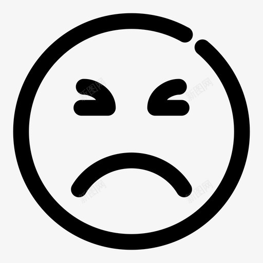 伤害表情幸运图标svg_新图网 https://ixintu.com 伤害 大胆 害羞 幸运 悲伤 痛苦 表情 间隔 随机