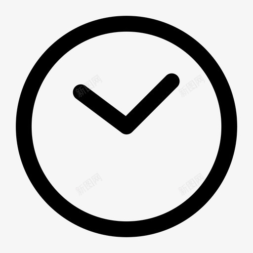 时钟应用程序移动图标svg_新图网 https://ixintu.com 应用程序 时钟 时间 用户界面 移动 移动应用程序