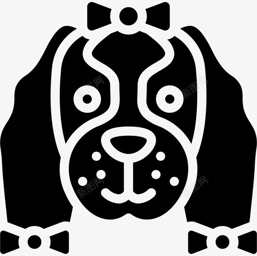 狗狗化身2填充图标svg_新图网 https://ixintu.com 填充 狗 狗化身2