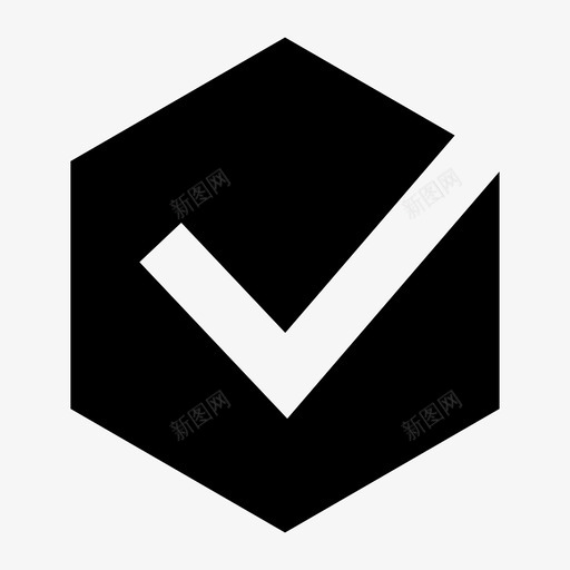 检查允许确认图标svg_新图网 https://ixintu.com 允许 列出 勾选 检查 确认