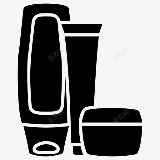 芳香产品芳香精华生态喷雾图标svg_新图网 https://ixintu.com spa 产品 喷雾 按摩 治疗 生态 符号 精华 美容 芳香