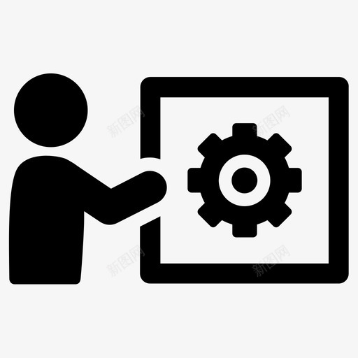 调整管理配置图标svg_新图网 https://ixintu.com 管理 设置 调整 配置 首选项