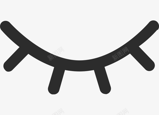 3.0闭眼svg_新图网 https://ixintu.com 3.0闭眼