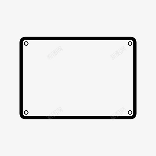 砧板厨房器具图标svg_新图网 https://ixintu.com 厨房 器具 砧板