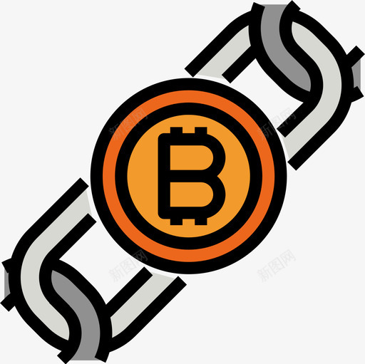 区块链比特币86线性颜色图标svg_新图网 https://ixintu.com 区块 比特 线性 颜色