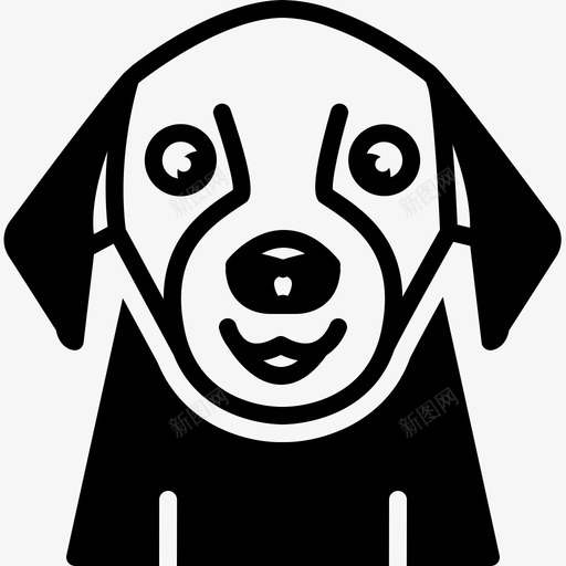 宠物狗家养图标svg_新图网 https://ixintu.com 宠物 家养 家畜 驯养