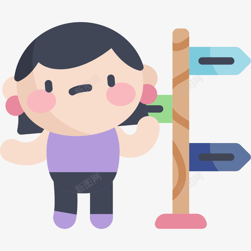 女的旅行的人2平的图标svg_新图网 https://ixintu.com 女的 平的 旅行 行的