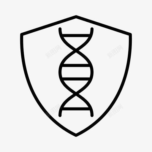 dna化学物理图标svg_新图网 https://ixintu.com dna 化学 物理 科学 科学家