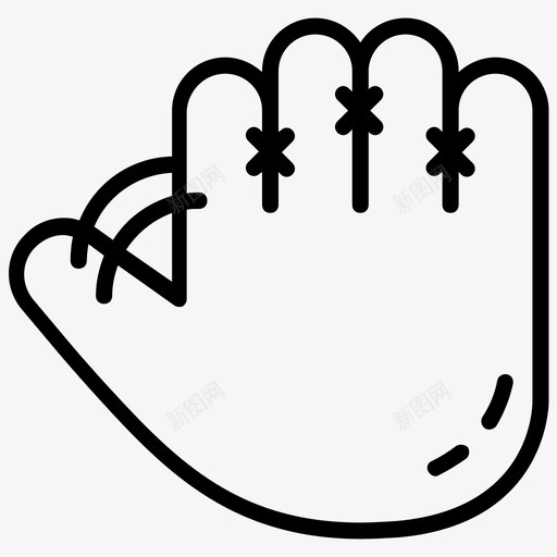 运动手套手套手罩图标svg_新图网 https://ixintu.com 保护 图标 奖励 手套 手罩 线图 运动