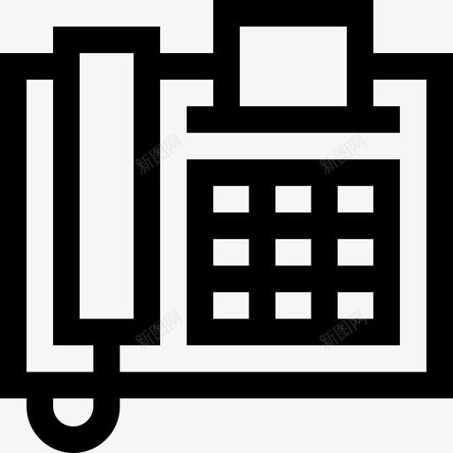 电话19号工作场所直线电话图标svg_新图网 https://ixintu.com 19号 场所 工作 工作场 电话 直线