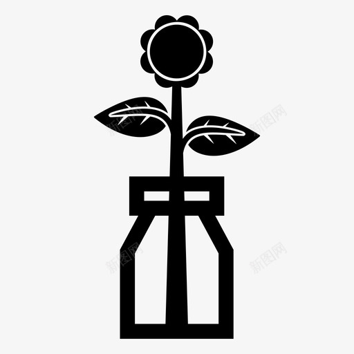树叶植物图标svg_新图网 https://ixintu.com 树叶 植物