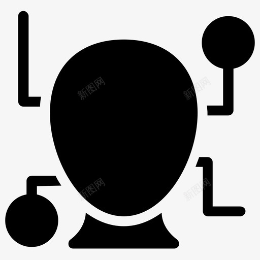 机器人技术人工智能工业机器人图标svg_新图网 https://ixintu.com 人工智能 图标 工业 度量 技术 机器人 机械 生物 符号