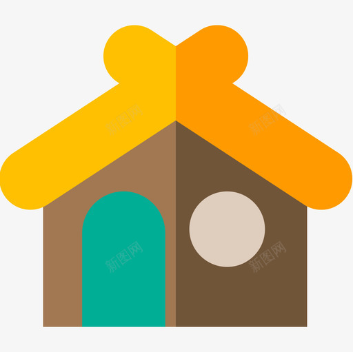 维京公寓图标svg_新图网 https://ixintu.com 公寓 维京