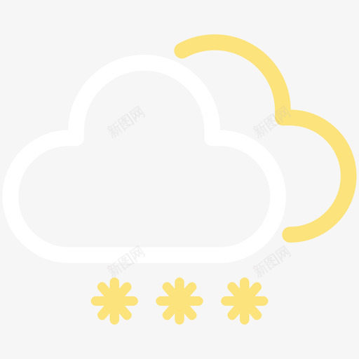 天气库-59方案二-大雪svg_新图网 https://ixintu.com 天气库-59方案二-大雪
