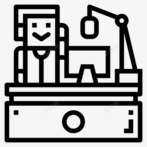 dj工作音乐图标svg_新图网 https://ixintu.com dj 工作 广播电台 职业 音乐