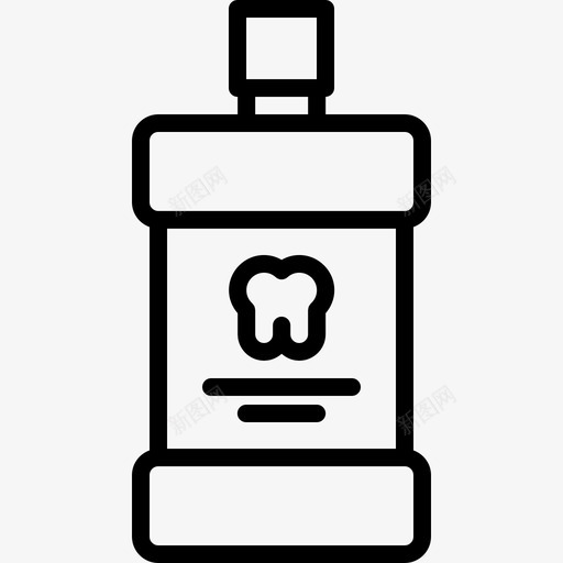漱口水浴室卫生图标svg_新图网 https://ixintu.com 卫生 厕所 浴室 漱口 漱口水 牙齿