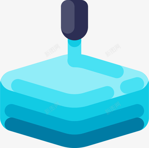 3d打印机电子3平板图标svg_新图网 https://ixintu.com 3d 平板 打印机 电子