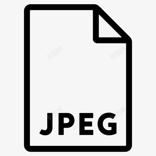 jpeg格式文件文件格式图标svg_新图网 https://ixintu.com jpeg 文件 格式