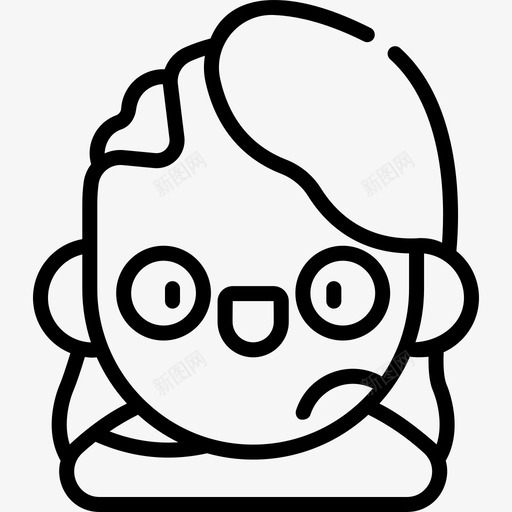 僵尸万圣节服装化身3线性图标svg_新图网 https://ixintu.com 万圣节服装化身3 僵尸 线性
