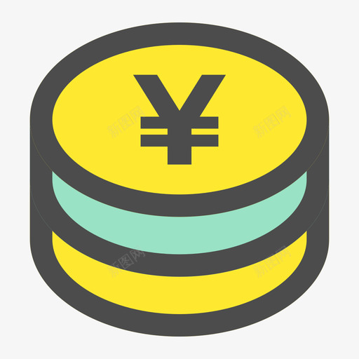 ic_记账_营业外收入svg_新图网 https://ixintu.com ic_记账_营业外收入