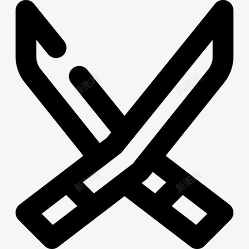 剪刀园艺47线状图标svg_新图网 https://ixintu.com 剪刀 园艺 线状