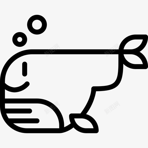 鲸鱼生态15直系图标svg_新图网 https://ixintu.com 生态 直系 鲸鱼