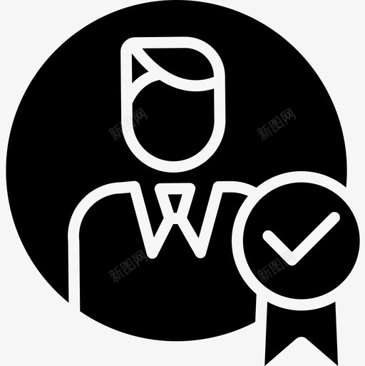商人商务和管理5扎实图标svg_新图网 https://ixintu.com 商人 商务 扎实 管理