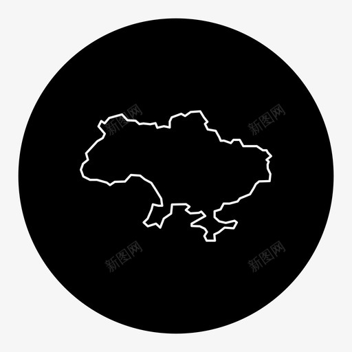 乌克兰地图波罗的海欧洲图标svg_新图网 https://ixintu.com 乌克兰 地图 基辅 欧洲 波罗的海