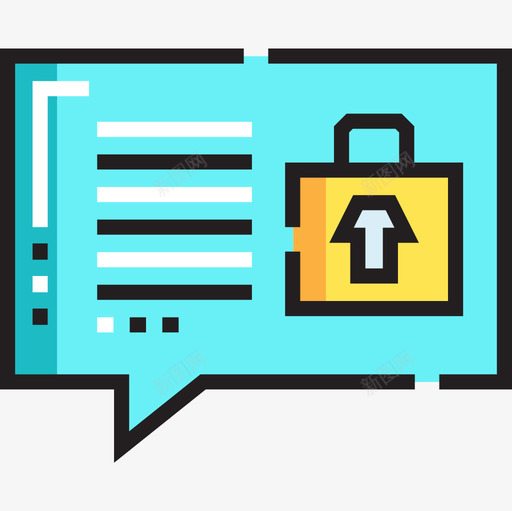 通信保护和安全6线性颜色图标svg_新图网 https://ixintu.com 保护 安全 线性 通信 颜色