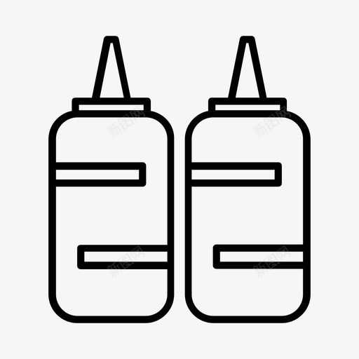 采购产品番茄酱瓶子饮料图标svg_新图网 https://ixintu.com 产品 瓶子 番茄酱 蛋黄 采购 食品 饮料 黄酱