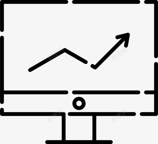 图形计算机监视器图标svg_新图网 https://ixintu.com 图形 监视器 计算机