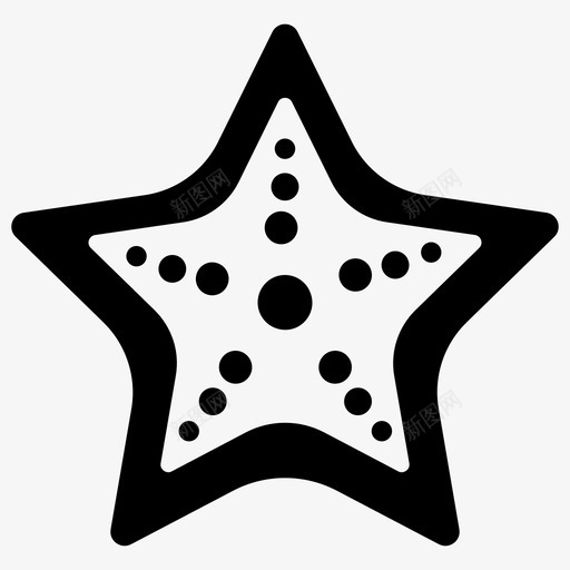 海星小行星棘皮动物图标svg_新图网 https://ixintu.com 动物 图标 小行星 棘皮 海星 海洋生物 海盗 雕文