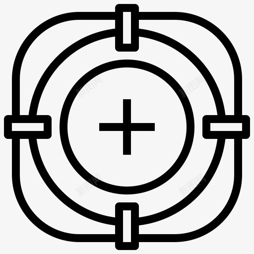 目标位置焦点搜索图标svg_新图网 https://ixintu.com 位置 元素 军事 受害者 搜索 焦点 用户 目标