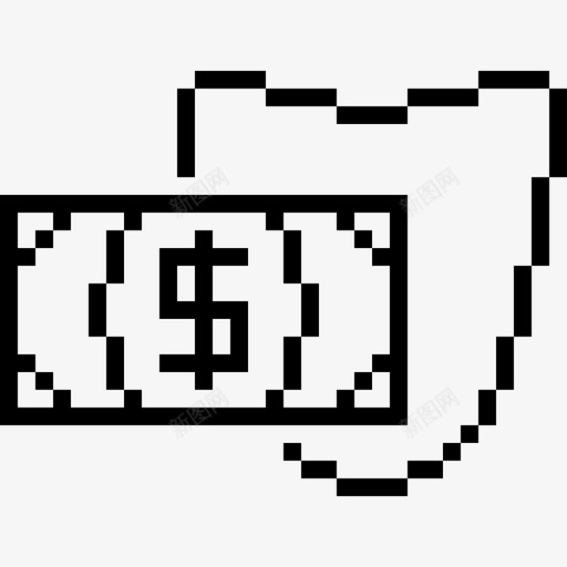 安全保护防护图标svg_新图网 https://ixintu.com 业务 保护 像素 安全 防护