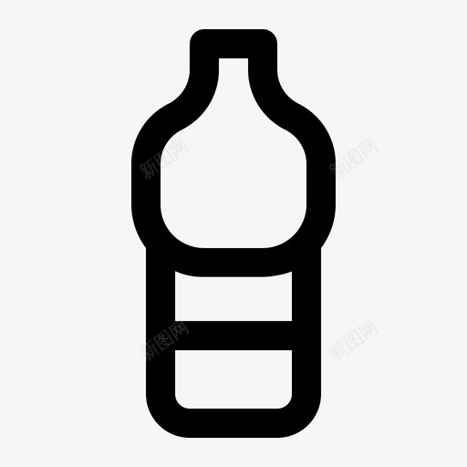 矿泉水瓶饮料矿泉水图标svg_新图网 https://ixintu.com 天气 季节 春天 概述 矿泉水 矿泉水瓶 饮料