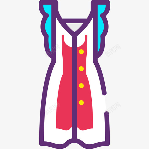 服装时尚3魅力图标svg_新图网 https://ixintu.com 时尚3 服装 魅力