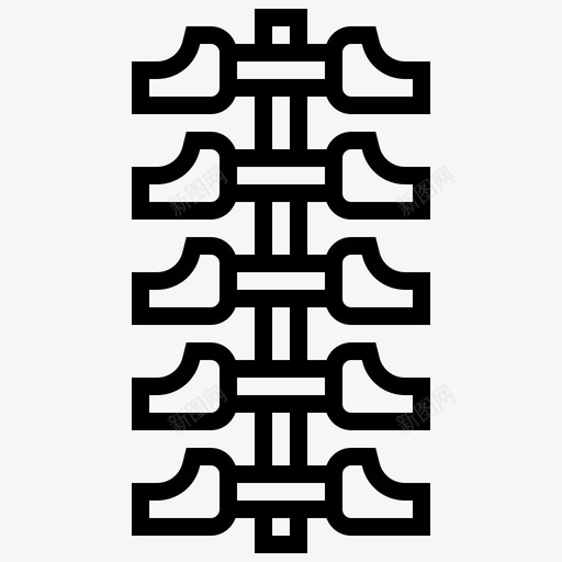 脊柱器官脊椎图标svg_新图网 https://ixintu.com 人体 器官 脊柱 脊椎