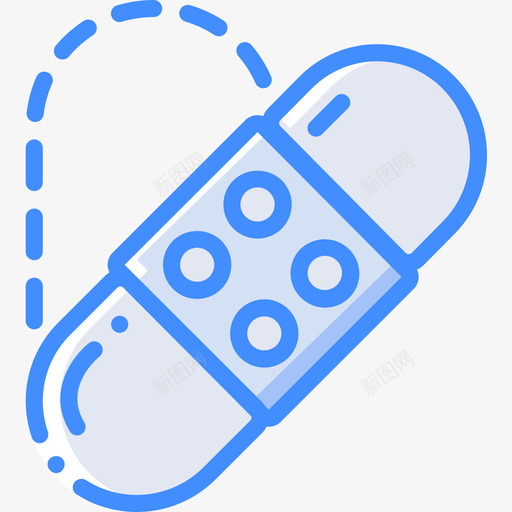 补丁实用程序5蓝色图标svg_新图网 https://ixintu.com 实用程序5 蓝色 补丁