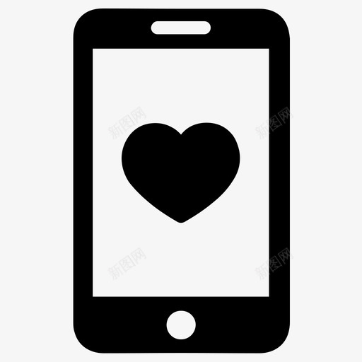 约会应用慈善爱心图标svg_新图网 https://ixintu.com 众筹 应用 慈善 捐款 爱心 移动 约会