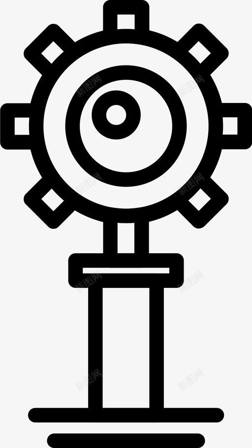 齿轮发动机互联网图标svg_新图网 https://ixintu.com 互联网 发动机 设置 齿轮