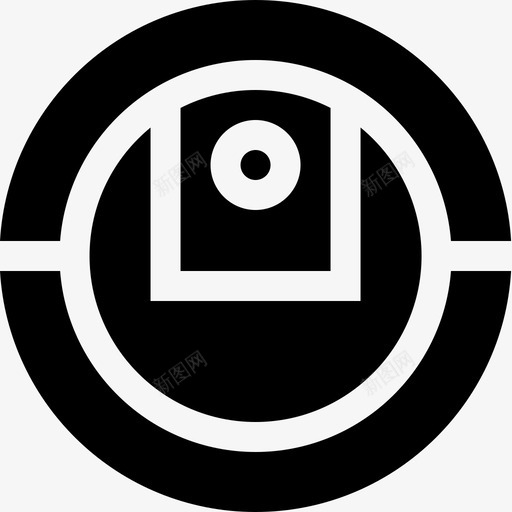 吸尘器家用自动化15填充式图标svg_新图网 https://ixintu.com 吸尘器 填充式 家用自动化15