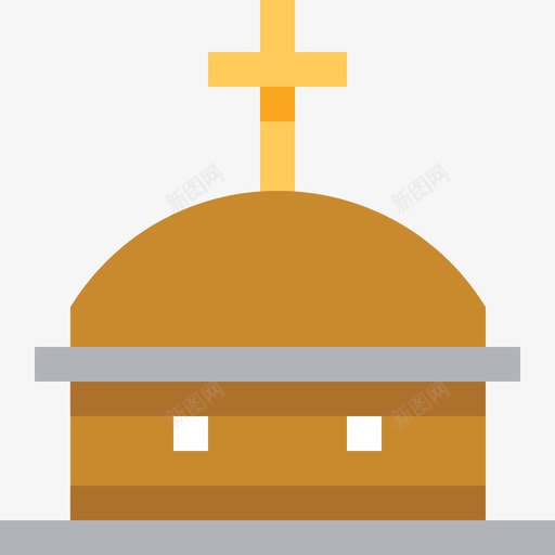 棺材葬礼公寓图标svg_新图网 https://ixintu.com 公寓 棺材 葬礼