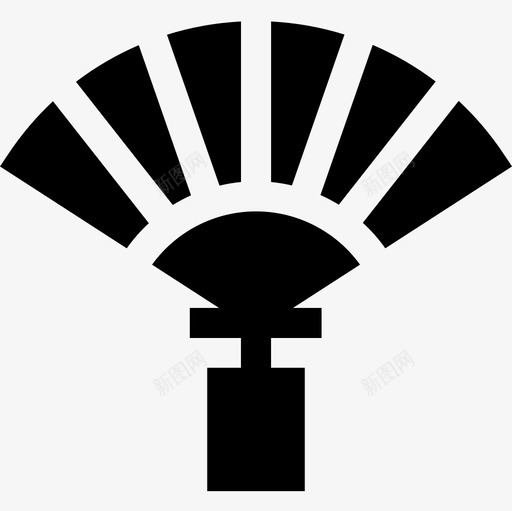 风扇日本38填充图标svg_新图网 https://ixintu.com 填充 日本 风扇