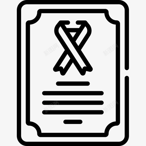 健康报告世界癌症意识日8线性图标svg_新图网 https://ixintu.com 世界癌症意识日8 健康报告 线性
