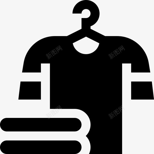 衣服生活方式15填充图标svg_新图网 https://ixintu.com 填充 生活方式15 衣服
